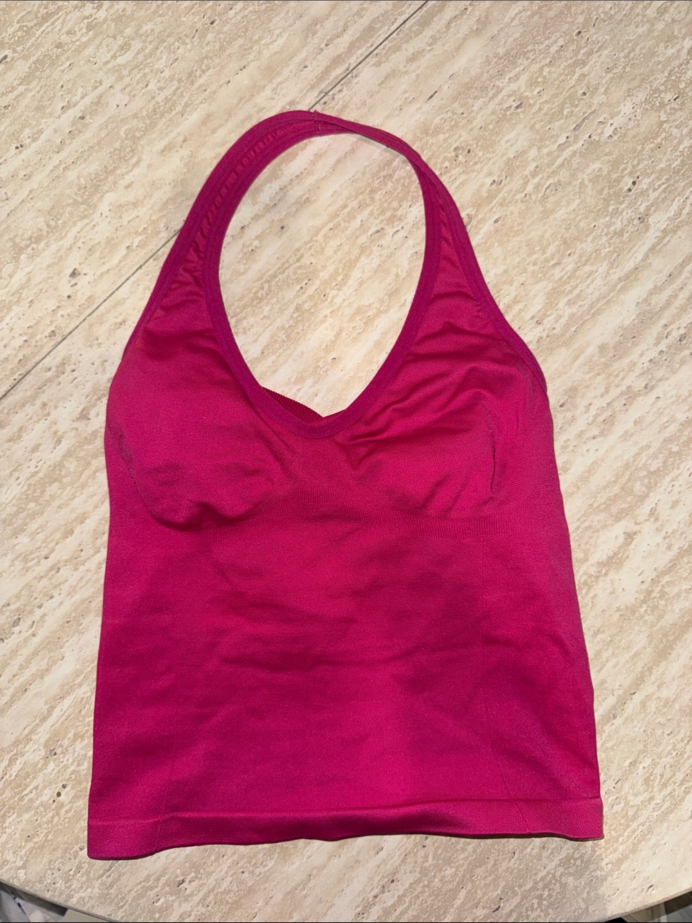 Bo + tee halter sports top